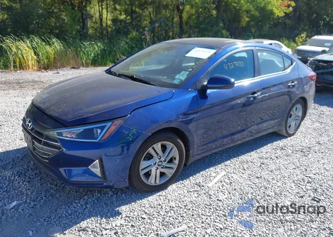 2020 Hyundai Elantra Value Edition из США, поврежденный, VIN 5NPD84LF7LH622989